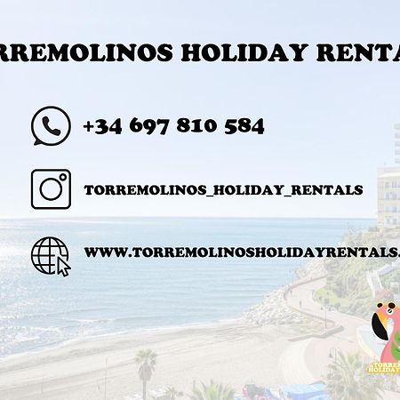 ¡Magnificas Vistas Al Mar! Piscina Y Wifi Gratis Apartment Torremolinos Luaran gambar