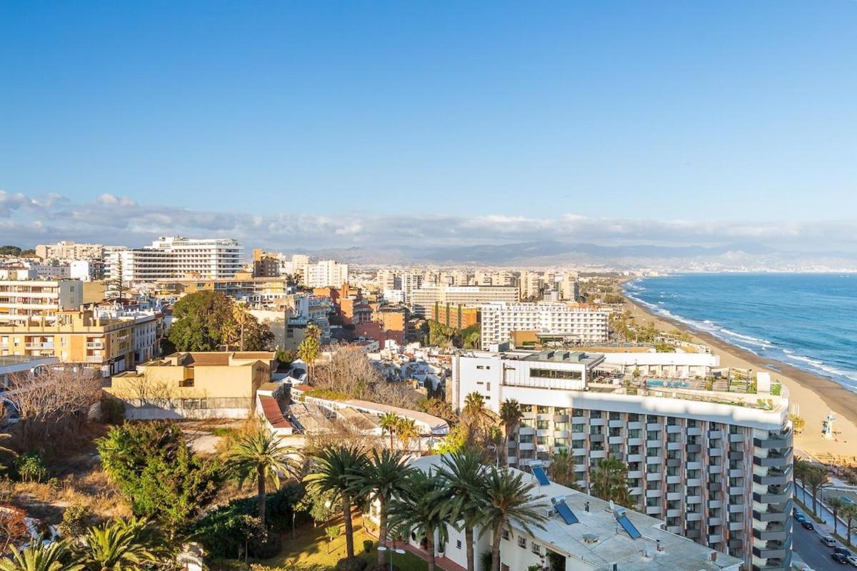¡Magnificas Vistas Al Mar! Piscina Y Wifi Gratis Apartment Torremolinos Luaran gambar